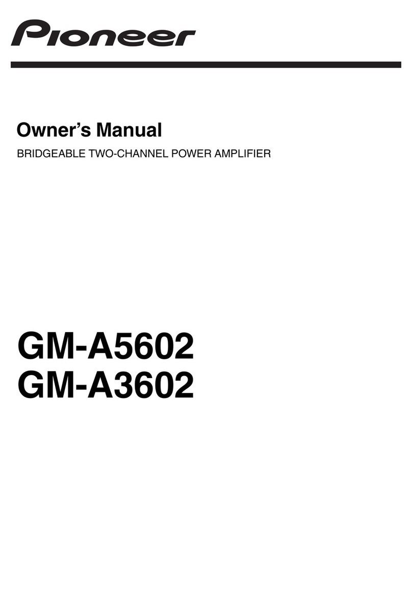 Pioneer GM-A5602 User manual