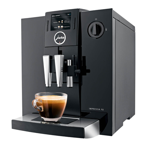 Jura IMPRESSA F8 User manual