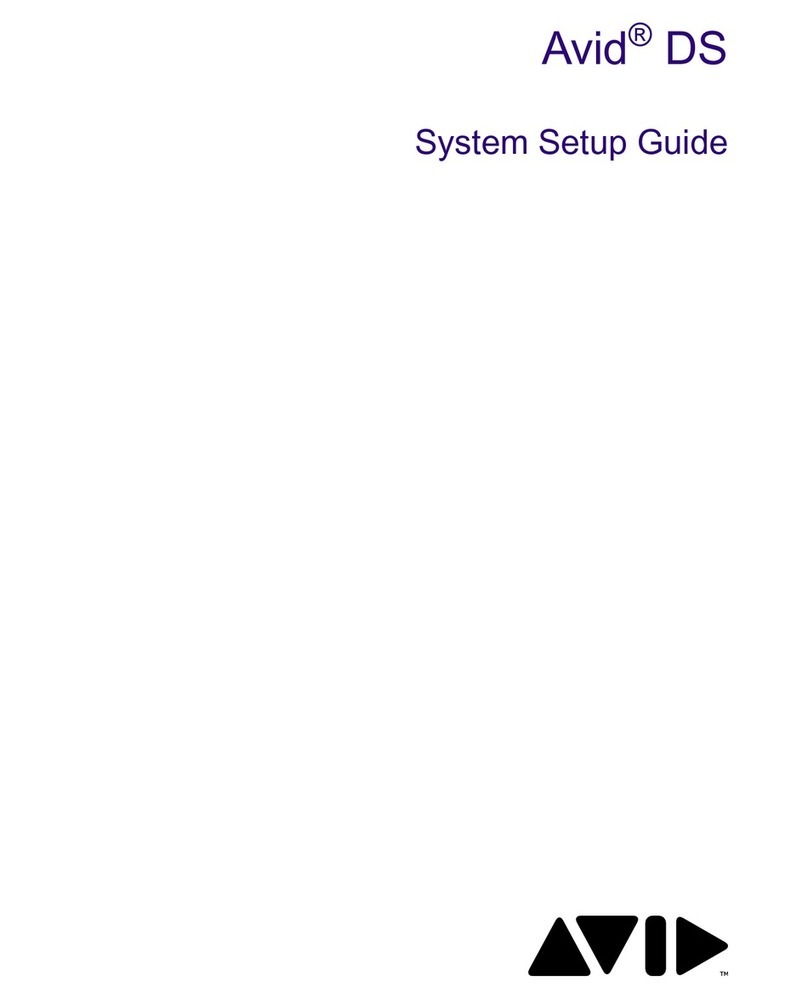 Avid Technology DS User manual