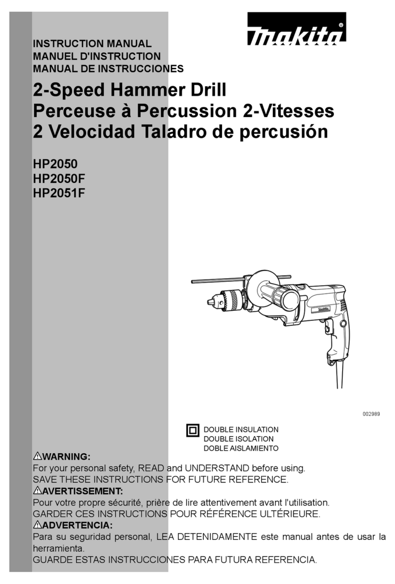 Makita HP2050 User manual