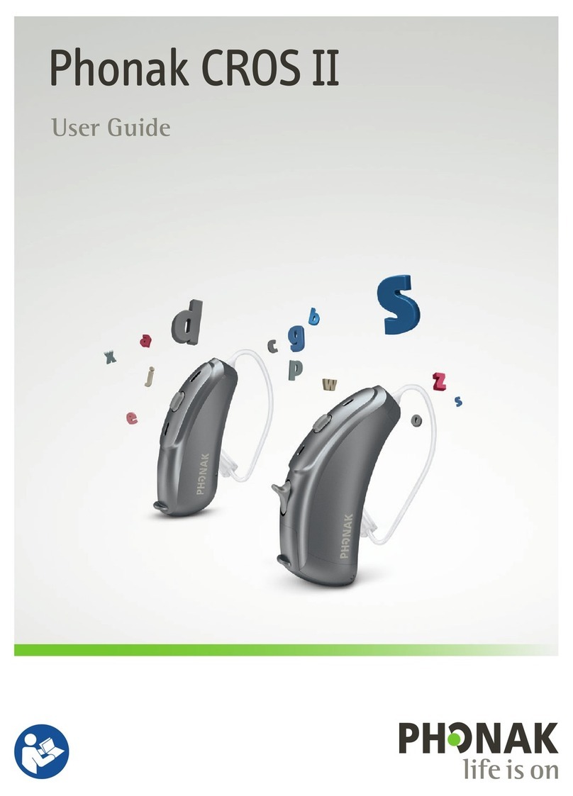 Phonak CROS II-312 User manual