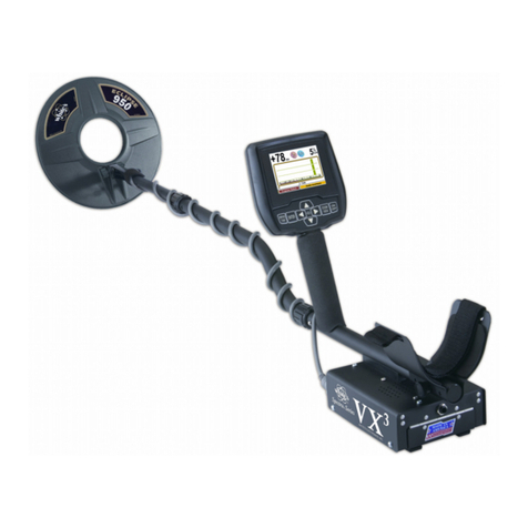 Whites Spectra VX3 User manual