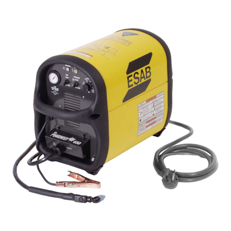 ESAB Powercut 650 instruction manual
