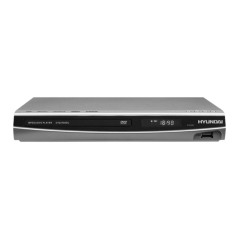 Hyundai DV2X708DU User manual