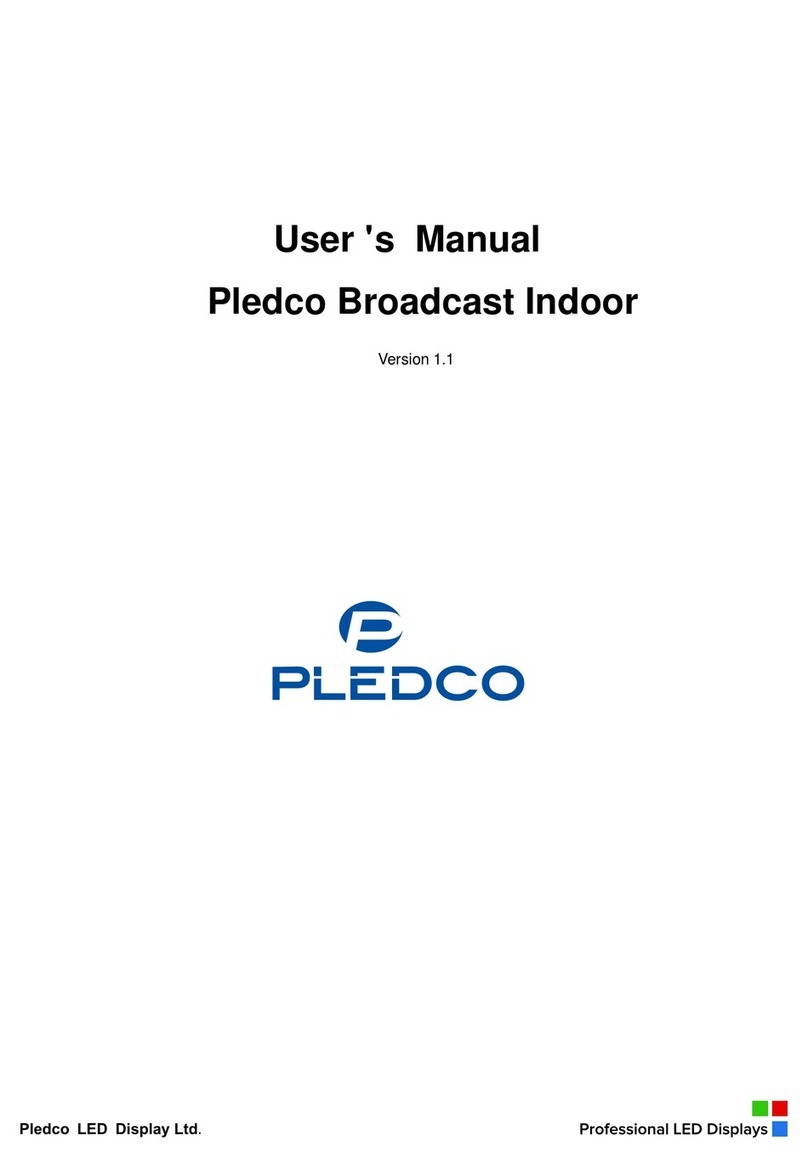 Pledco VFI6 user manual