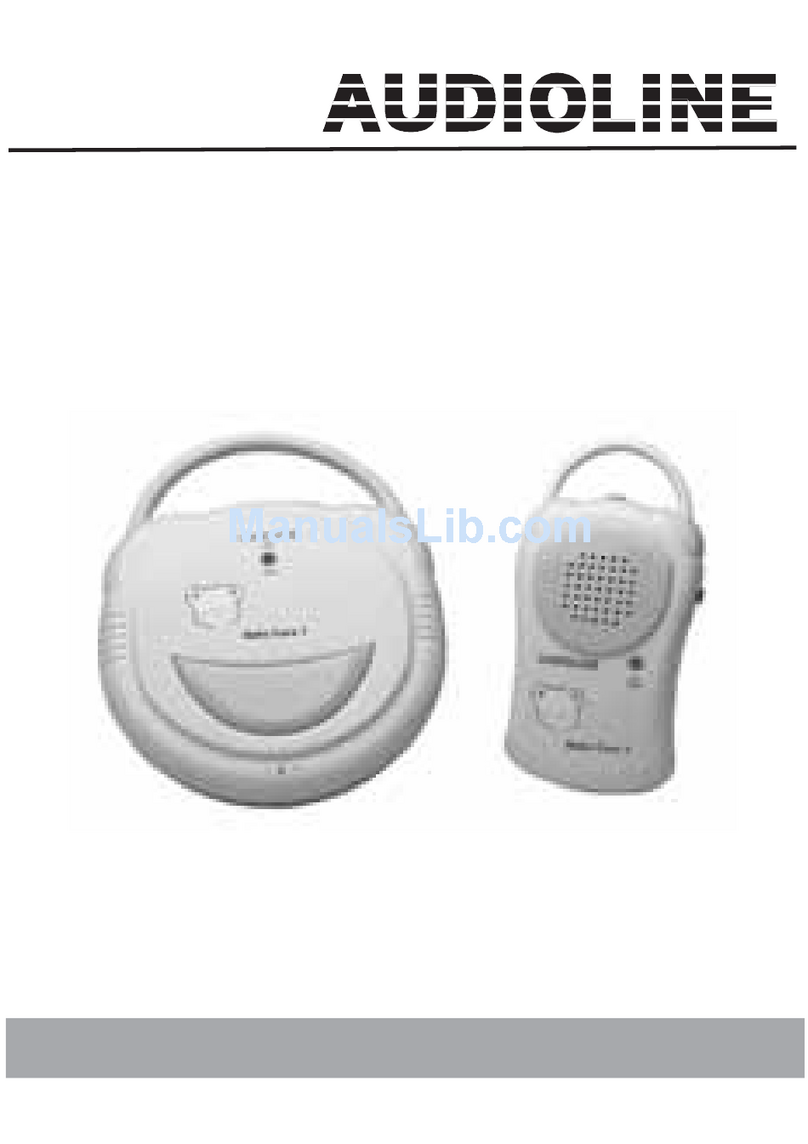 AUDIOLINE Baby Care 1 User manual
