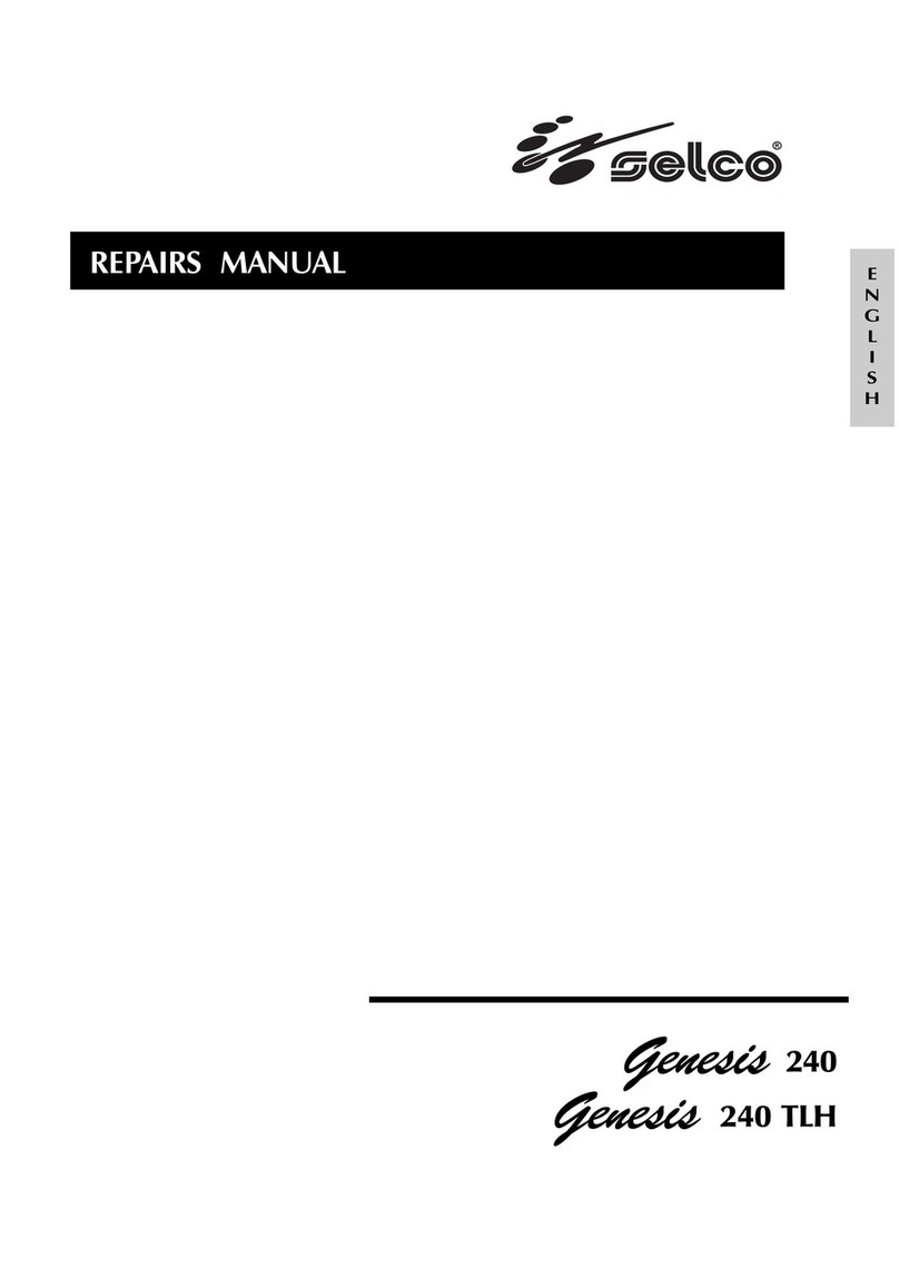 Sel Genesis 240 TLH Operating instructions