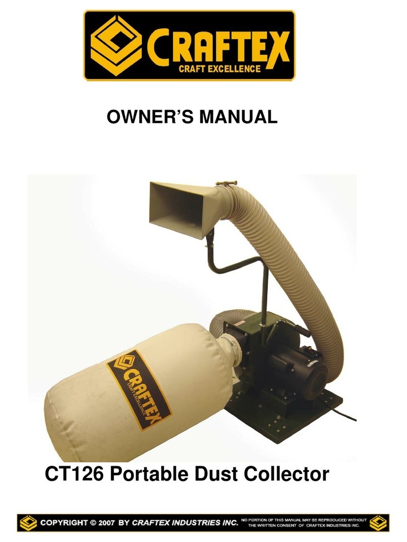 Craftex CT126 User manual