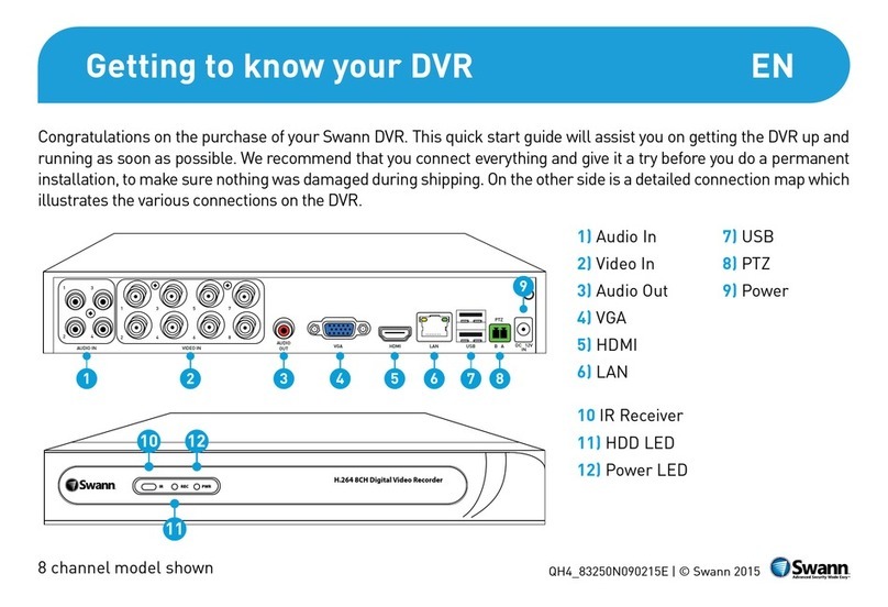 Swann QH4 Assembly instructions