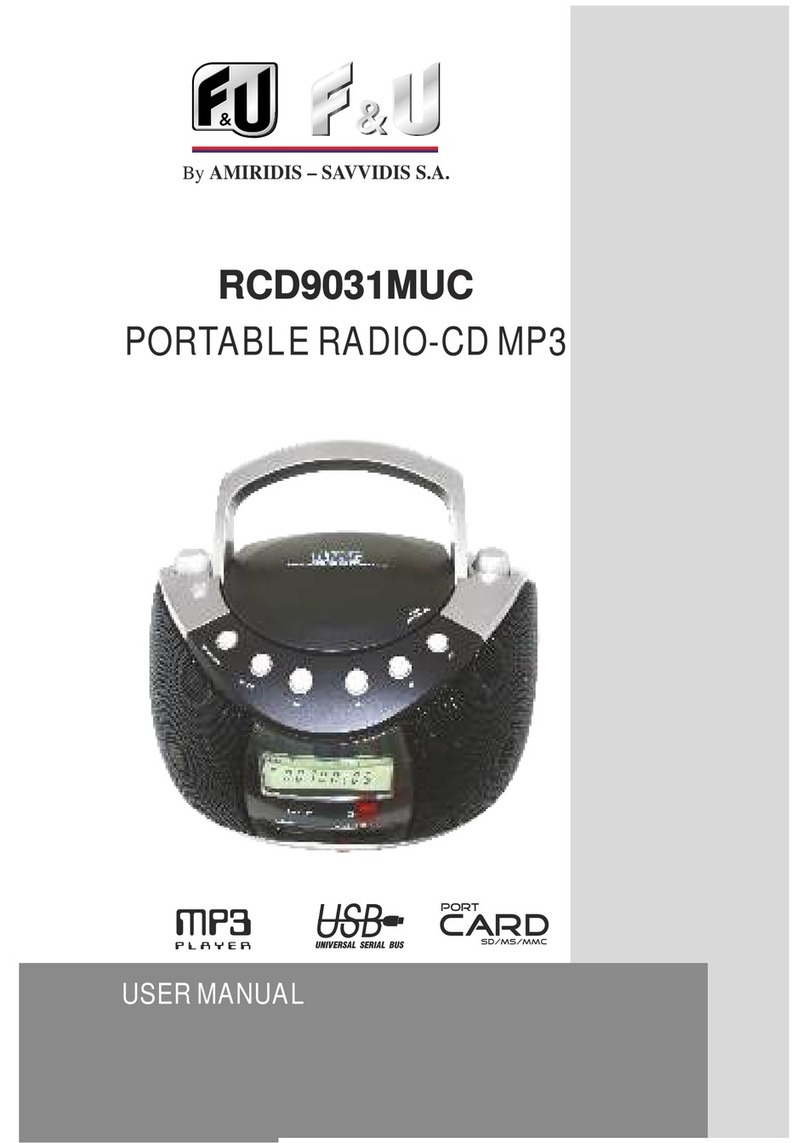 F&U RCD9031MUC User manual