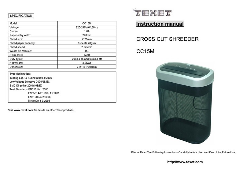 texet CC15M User manual