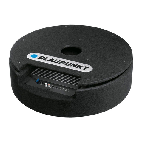 Blaupunkt GTs 6902 A Installation and connection guide
