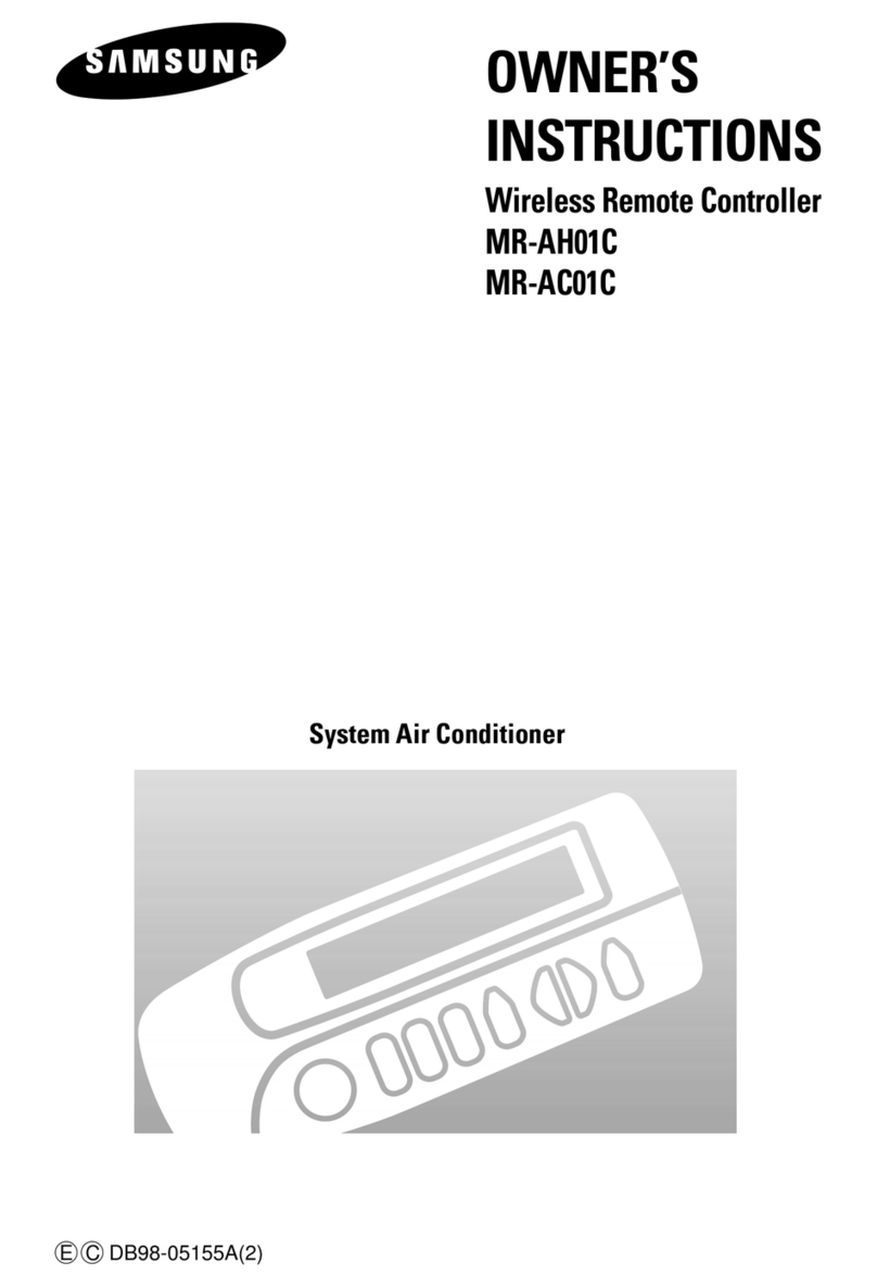 Samsung MR-AH01C User manual