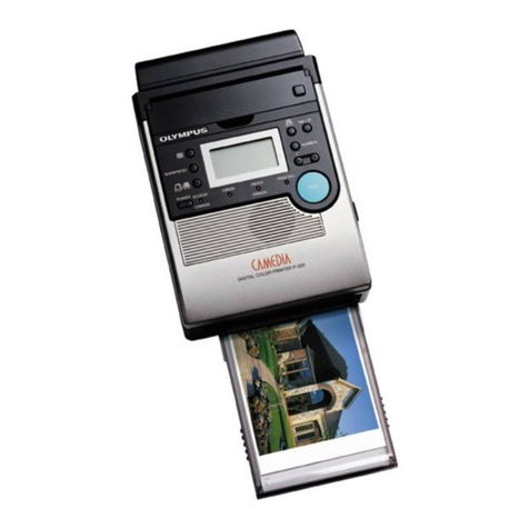 Olympus CAMEDIA P-200 User manual