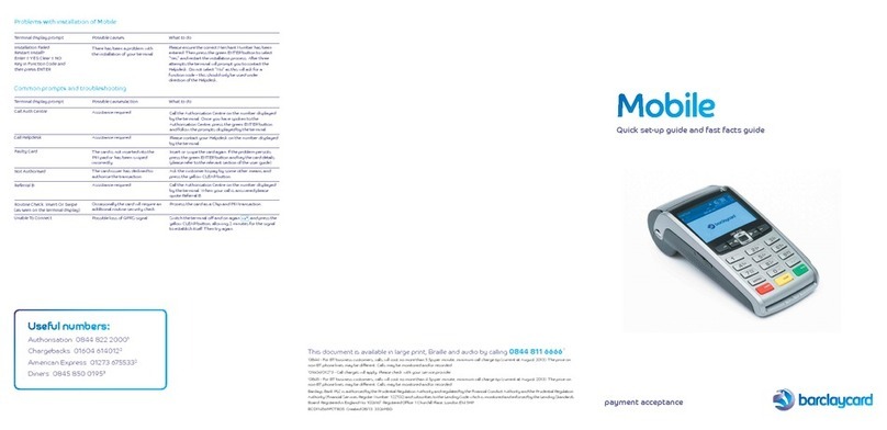 barclaycard Mobile Quick setup guide