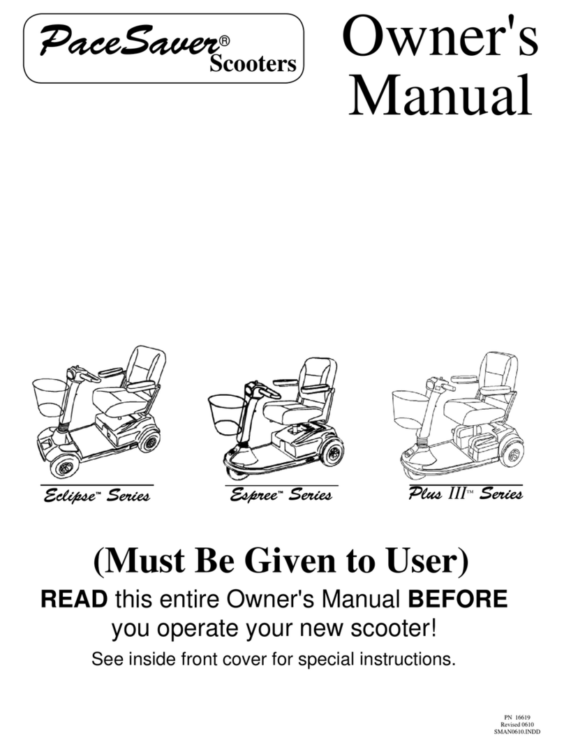 PaceSaver Eclipse series User manual