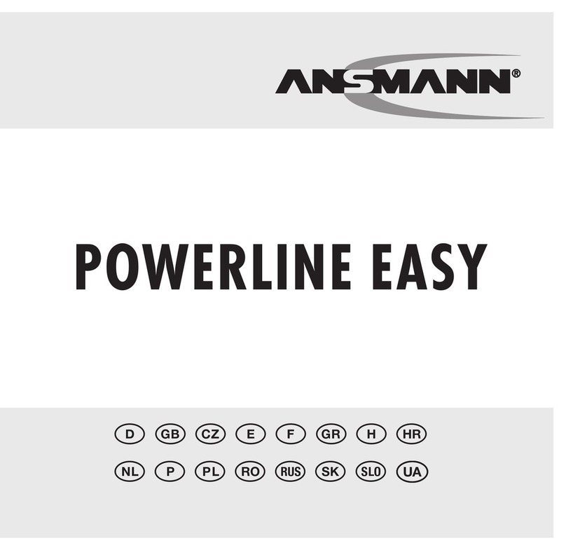 ANSMANN POWERLINE EASY User manual