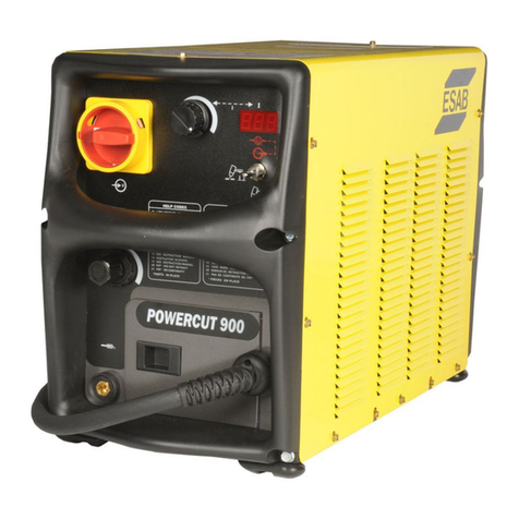 ESAB Powercut 900 instruction manual