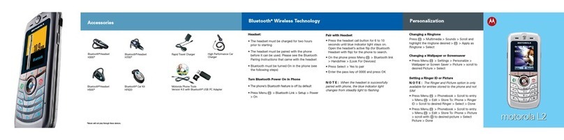 Motorola L2 User manual