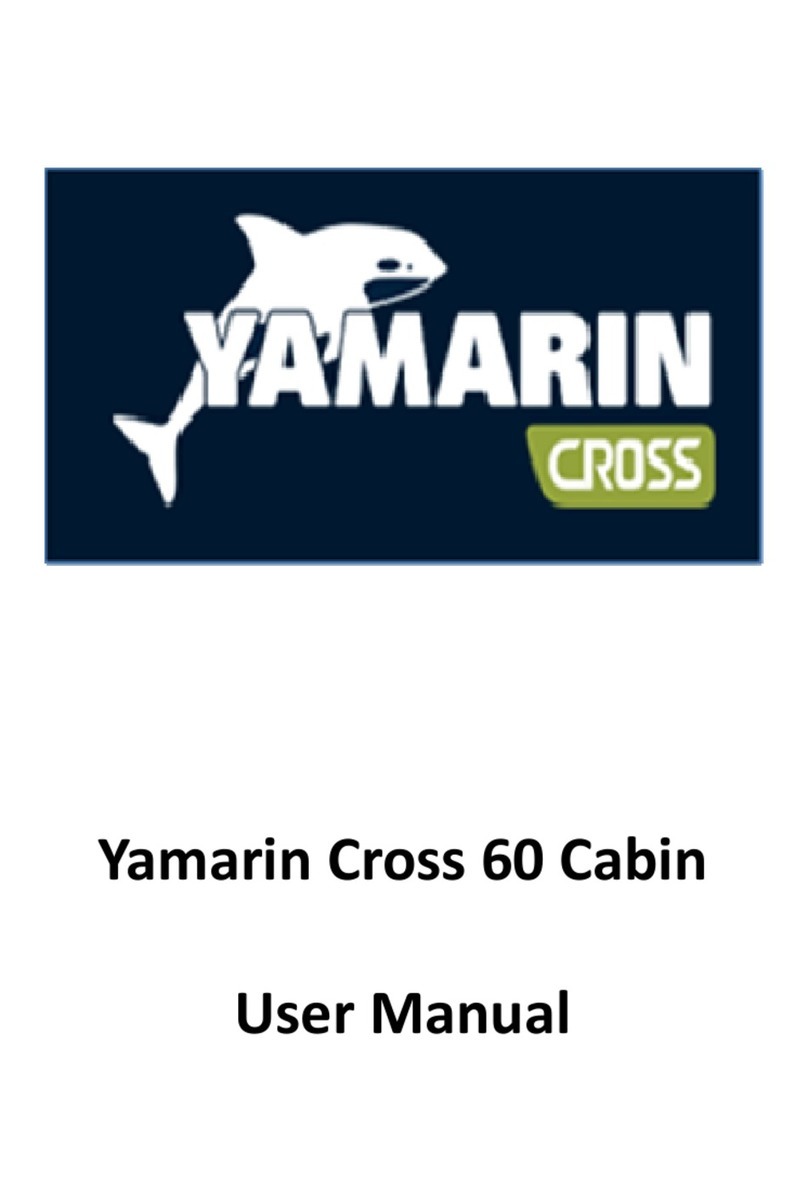 YAMARIN Cross 60 Cabin User manual YAMARIN Cross 60 Cabin User manual