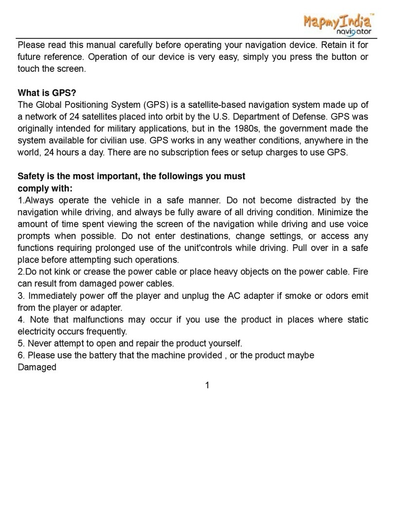 Mapmyindia TrailBlazer 2 user manual