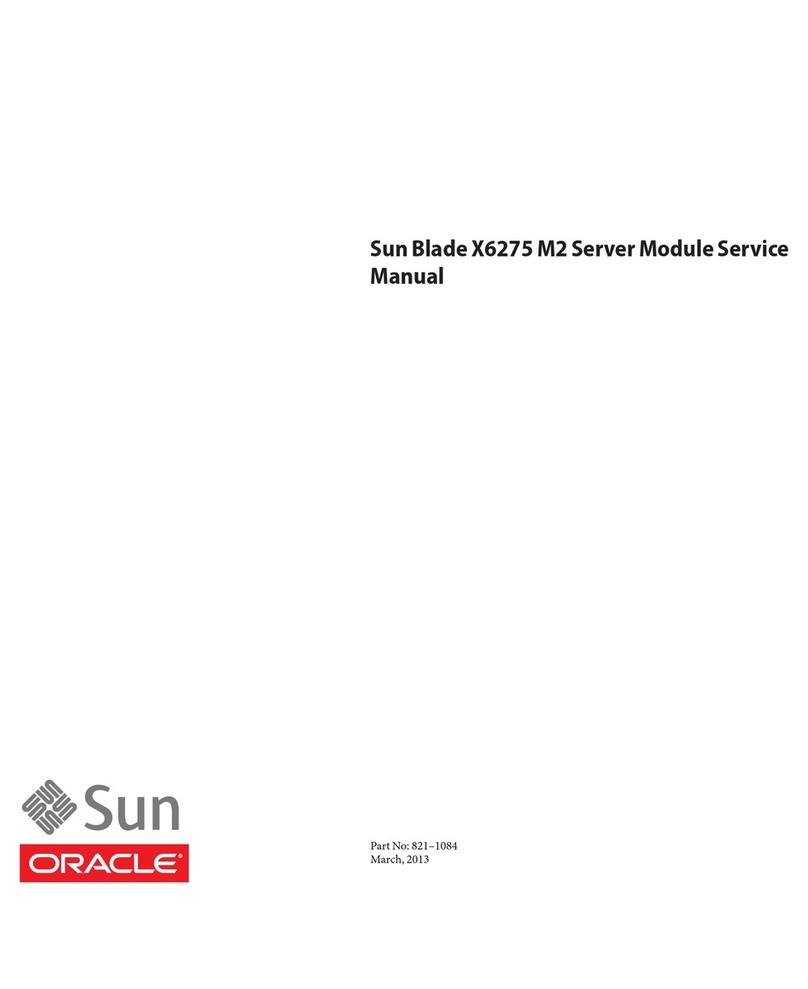 Sun Microsystems Blade X6275 M2 Service manual