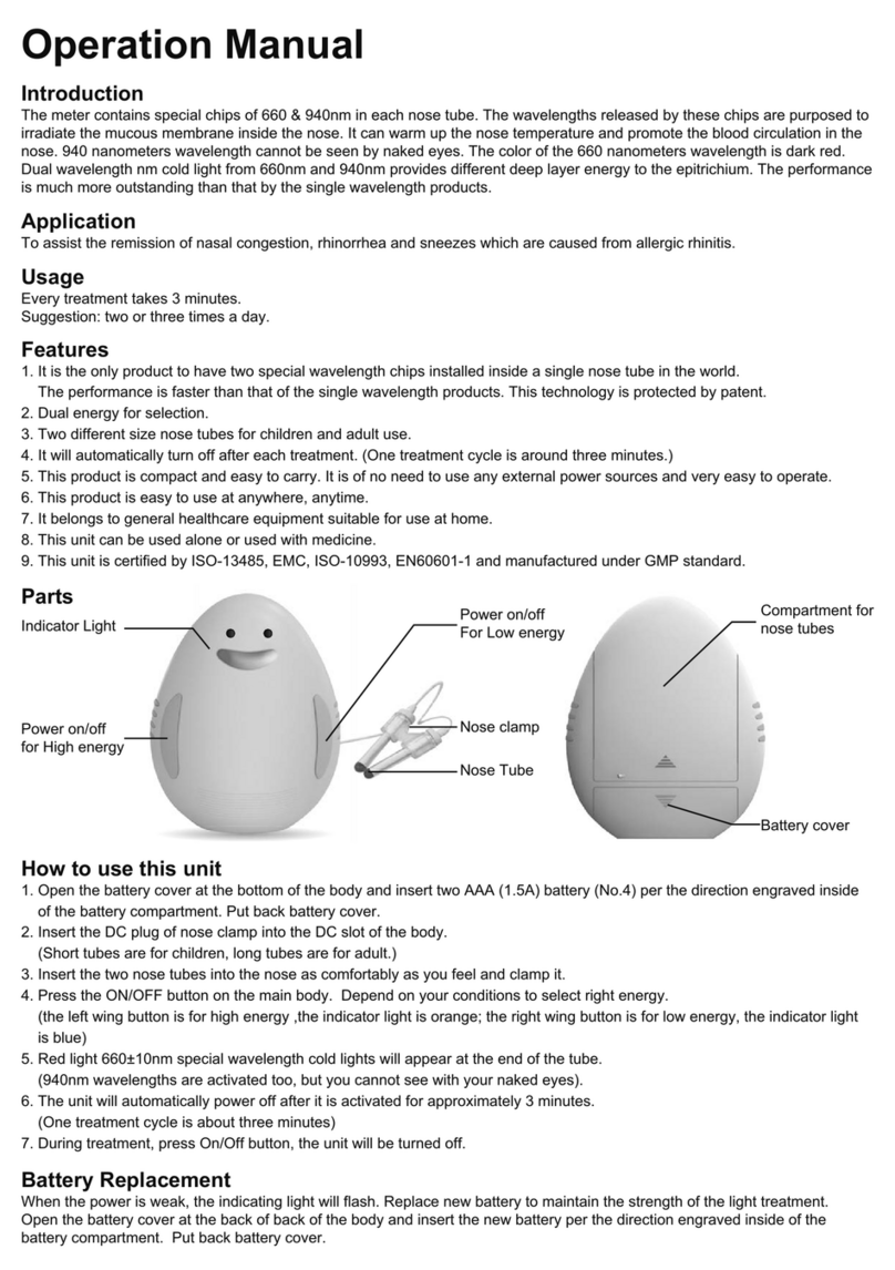 in4 care IN4-SCB06 Operation manual