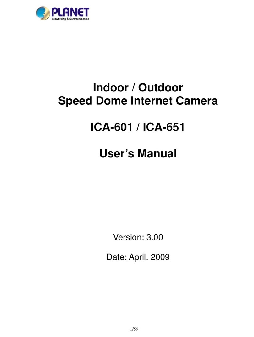 Planet Networking & Communication ICA-601 User manual