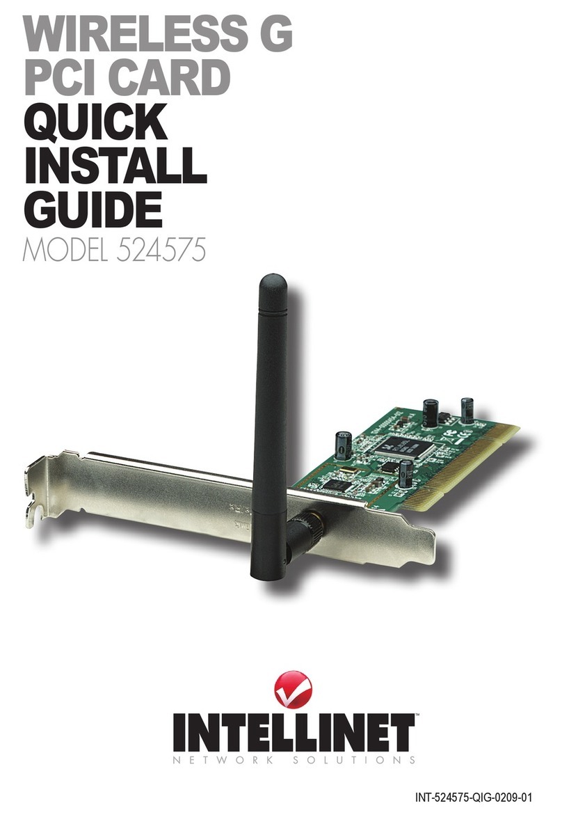 Intellinet 524575 Quick install guide Intellinet 524575 Quick install guide