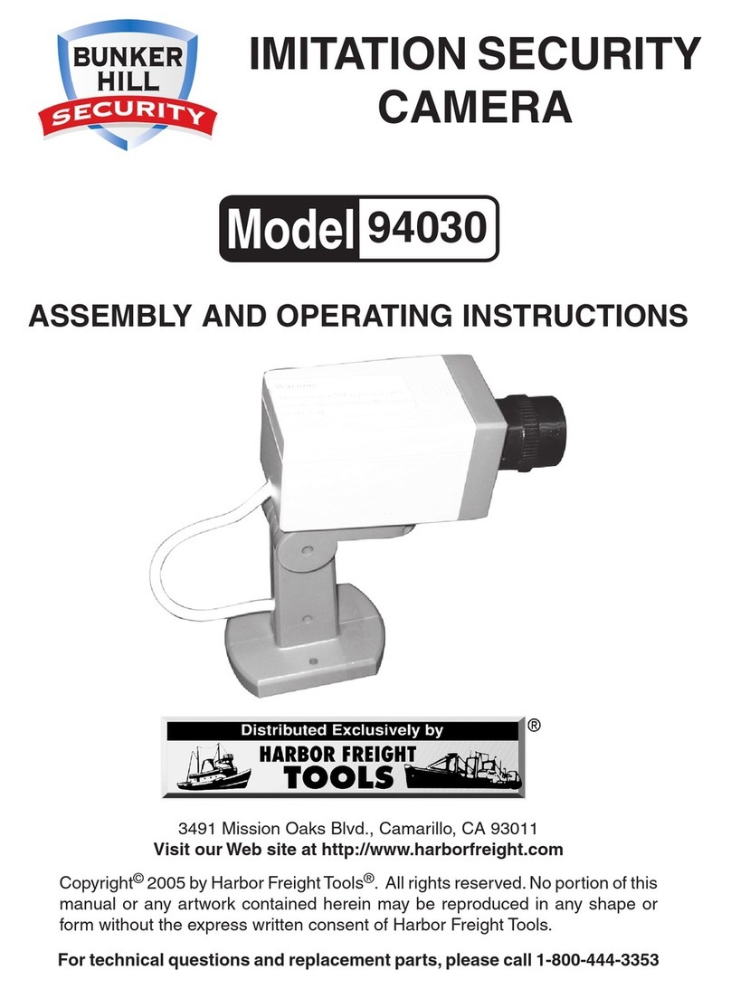 Harbor Freight Tools 94030 Assembly and operating instructions