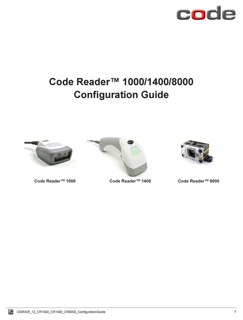 Code Code Reader 1000 Configuration guide