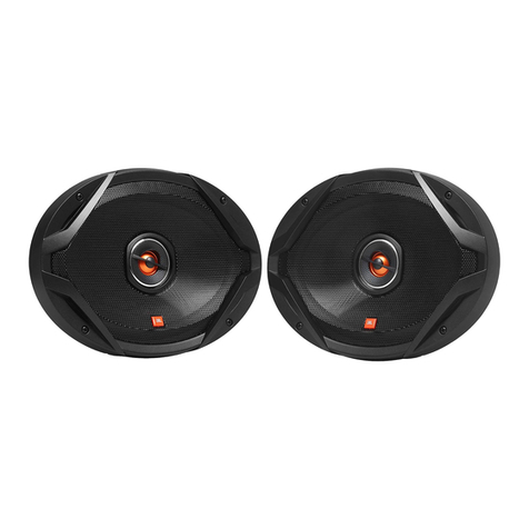 JBL GX302 User manual