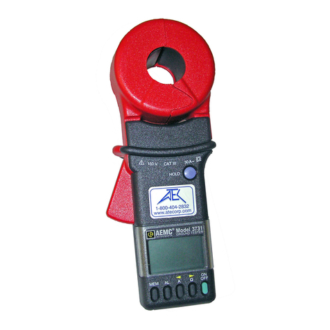 AEMC 3711 User manual
