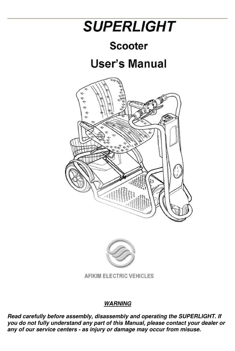 Afikim Superlight user manual