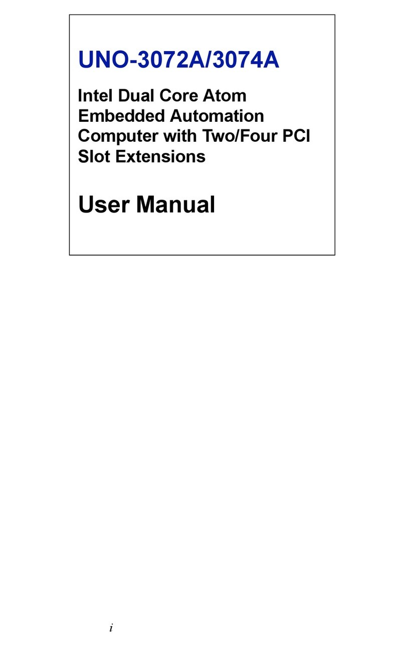 Advantech UNO-3072A user manual