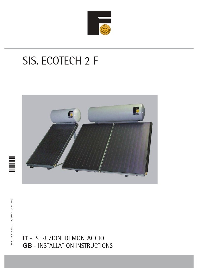 Ferroli SIS. ECOTECH 2 F 160 installation instructions Ferroli SIS. ECOTECH 2 F 160 installation instructions