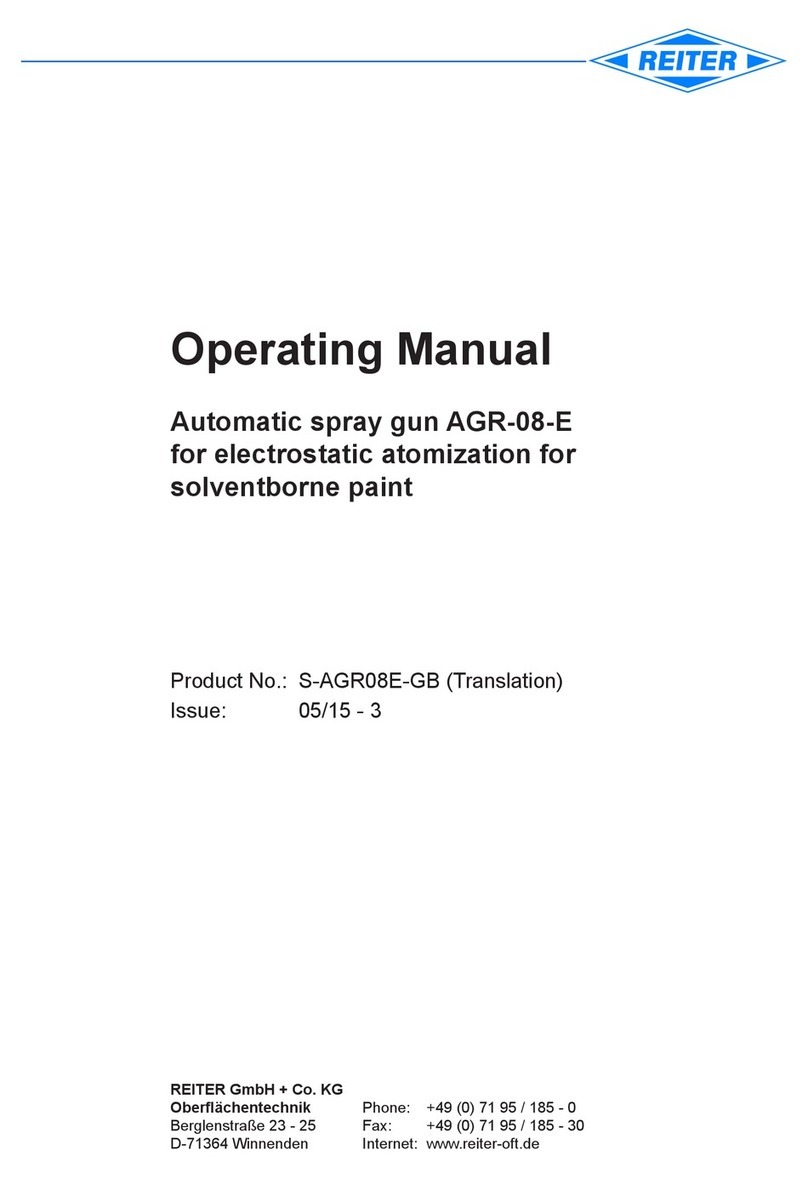 REITER AGR-08-E operating manual