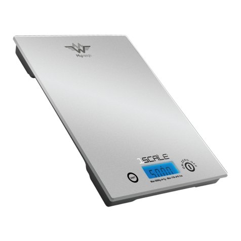 My Weigh 1Scale user manual