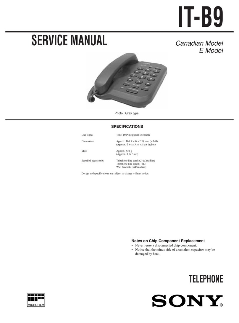 Sony IT-B9 Operating Instructions / Manual de... Service manual Sony IT-B9 Operating Instructions / Manual de... Service manual