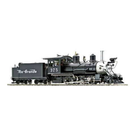 Accucraft trains D&RGW C-25 2-8-0 User manual