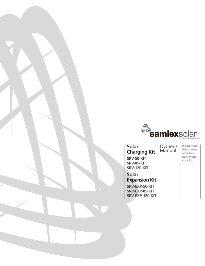 samlexsolar SRV-50-KIT owner's manual