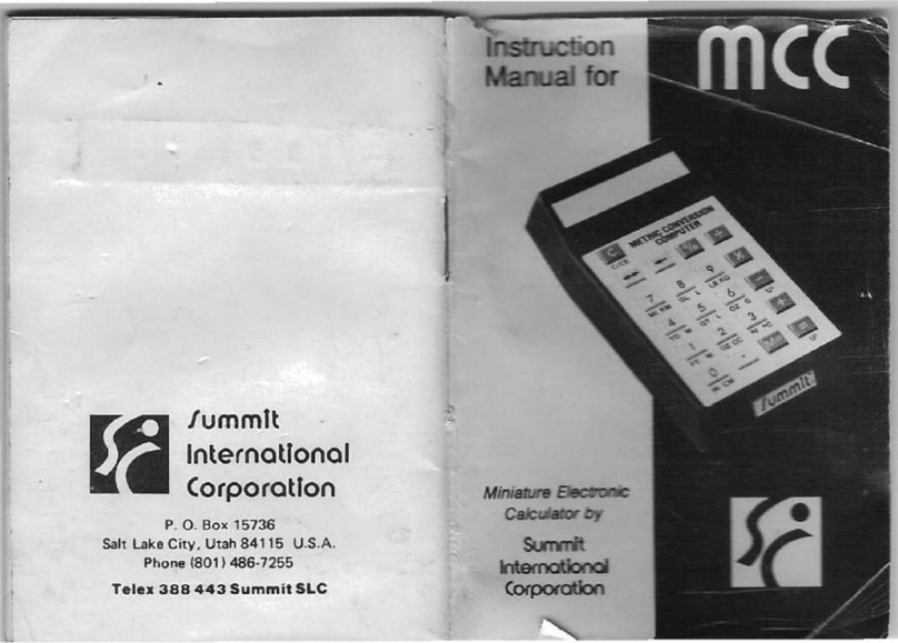 SIC MCC instruction manual