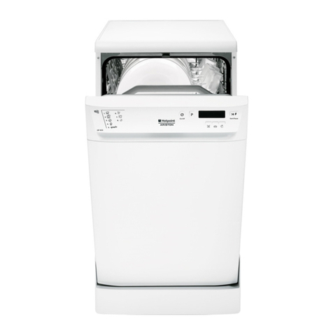 Hotpoint Ariston LSF 8357 operating instructions