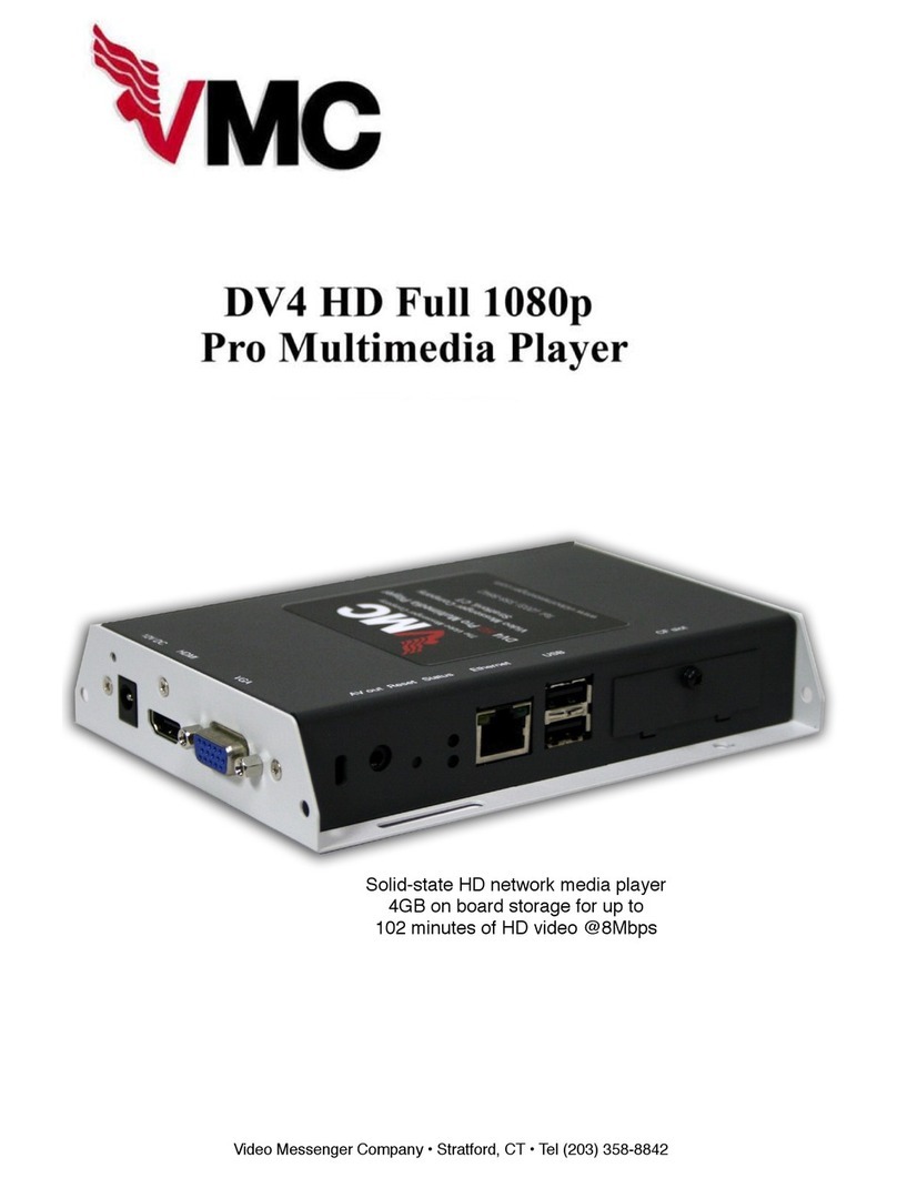 VMC DV4 user manual