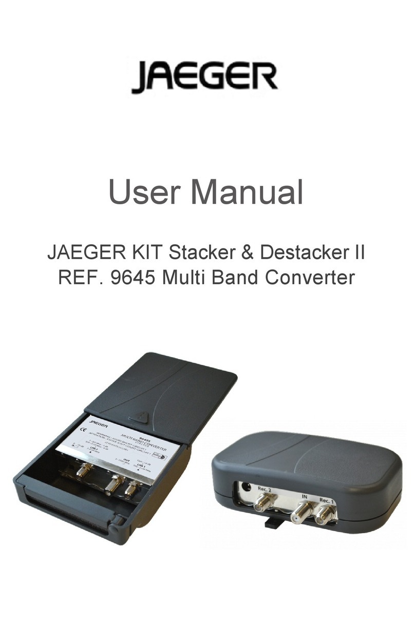 Jaeger 9645 User manual