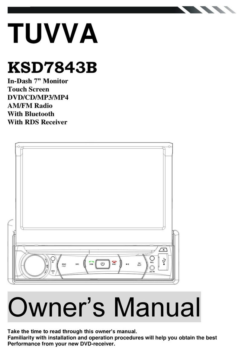 Tuvva KSD7843B owner's manual