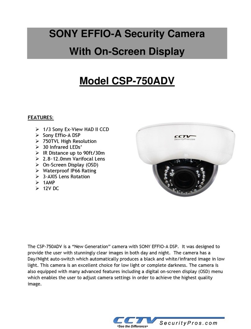 CCTV CSP-750ADV User manual