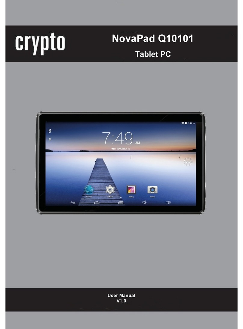 Crypto NovaPad Q10101 user manual