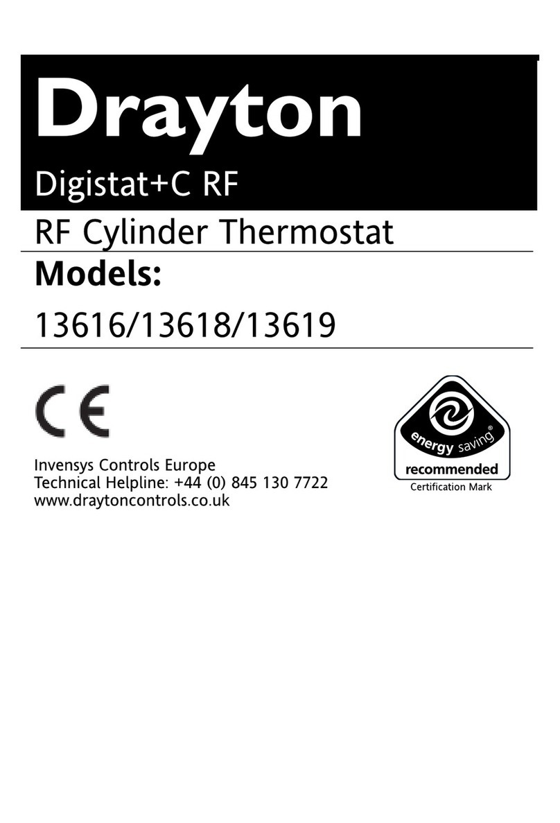 Drayton 13616 installation instructions Drayton 13616 installation instructions