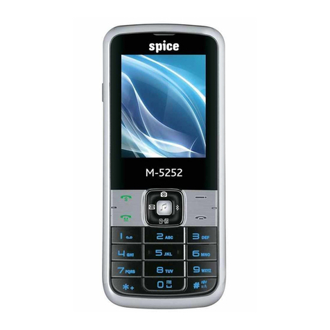 Spice M-5252 User manual
